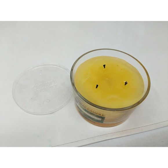 Yankee Candle Sweet Honeysuckle White Label Housewarmer 17 Oz Large Retired VTG - Picture 4 of 5